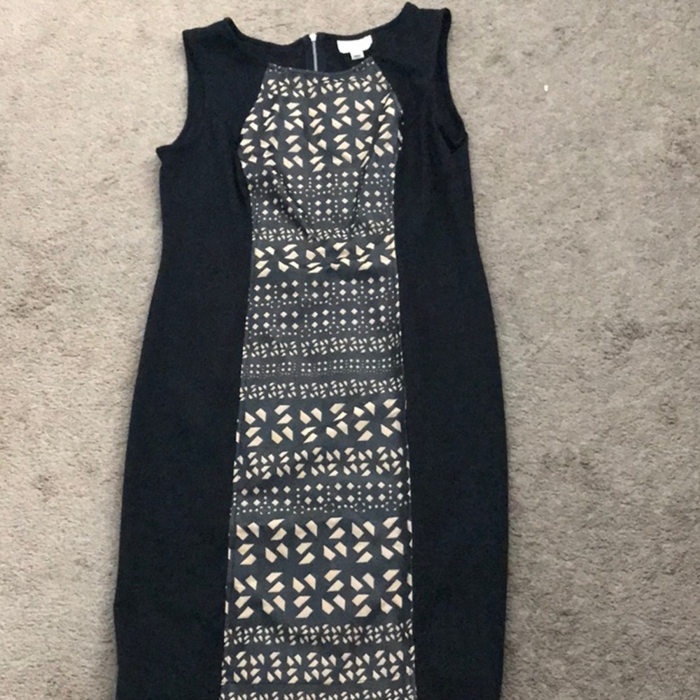 Sophisticated black dress with beautiful design